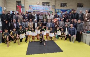 تجلیل از تیم نونهالان زورخانه‌ای شازند به مناسبت کسب مقام سوم کشور