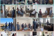 بازدید سرزده معاون سیاسی فرمانداری شازند از ادارات اجرایی شهرستان