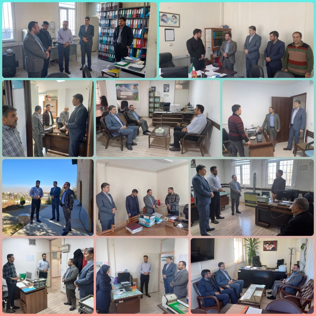 بازدید سرزده معاون سیاسی فرمانداری شازند از ادارات اجرایی شهرستان