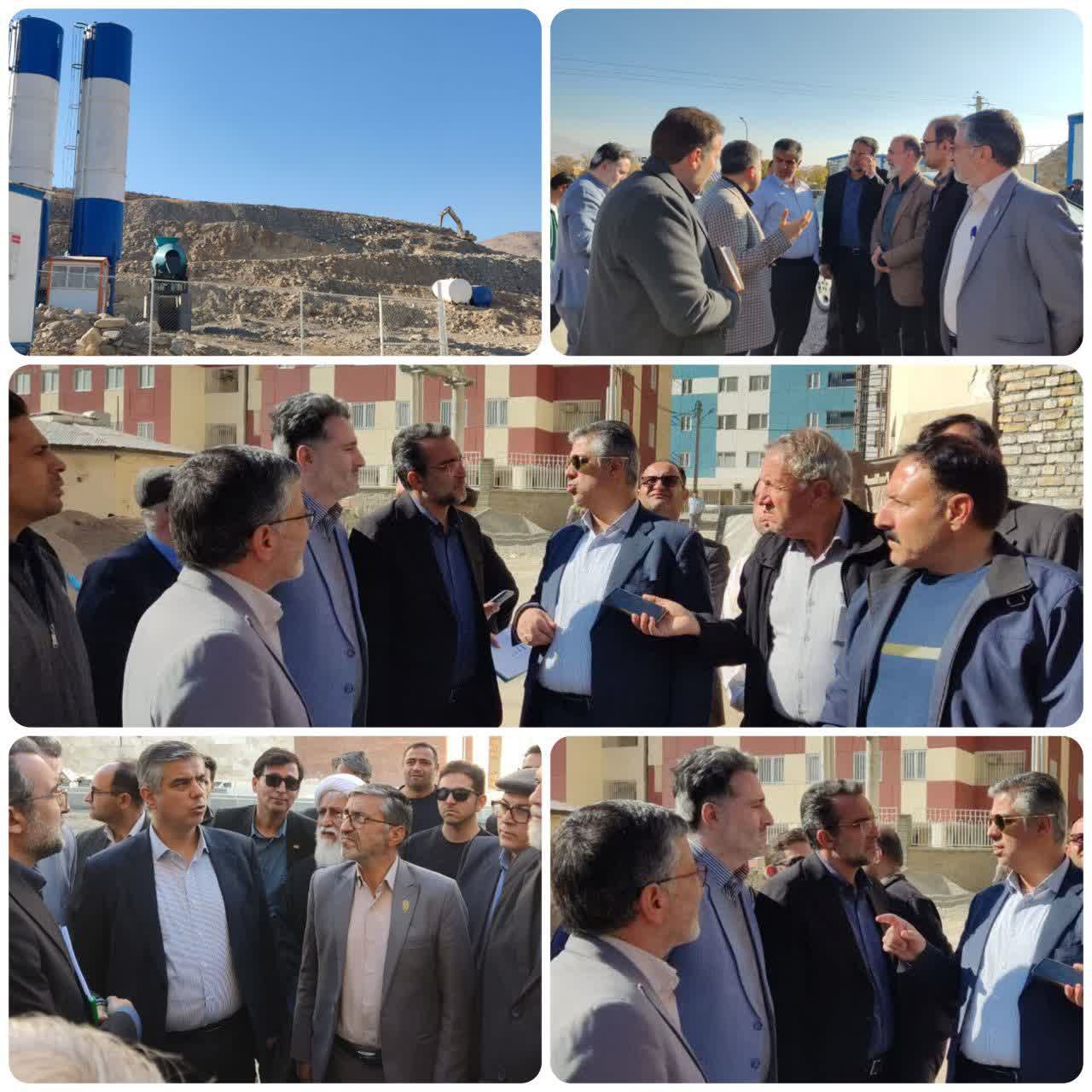 تأکید استاندار مرکزی بر تسریع تکمیل پروژه ۶۸۴ واحدی مهاجران