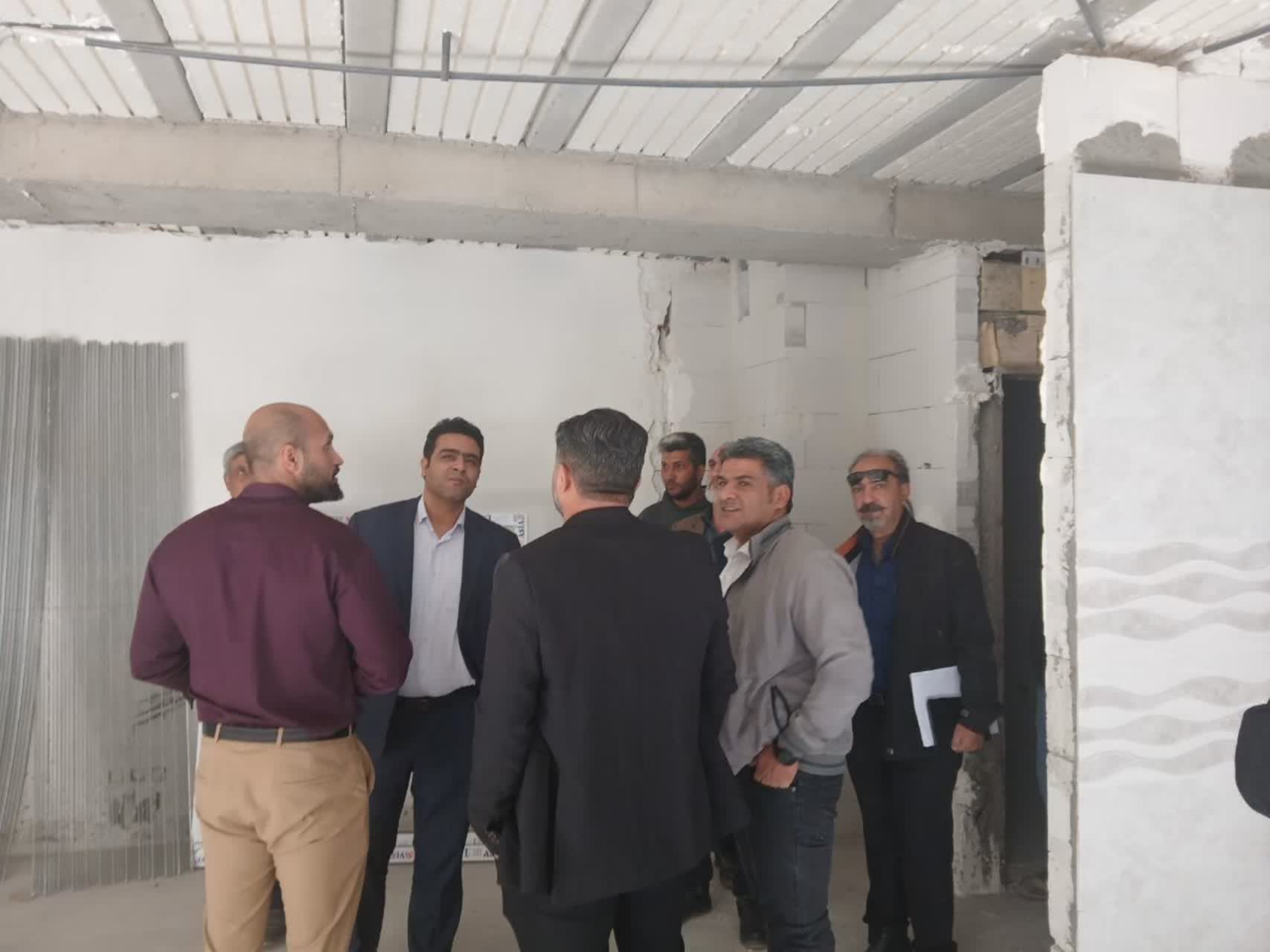 بررسی میدانی روند ساخت پروژه‌های نهضت ملی مسکن در مهاجران