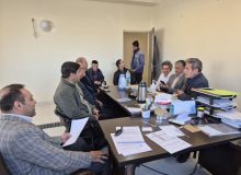 بررسی روند پیشرفت شبکه فاضلاب شازند و آستانه با حضور مسئولان شهرستان