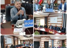 نشست هماهنگی فرمانداری شازند با خیرین امنیت‌ساز برای پیشبرد طرح ساخت ۹ واحد مسکونی سازمانی