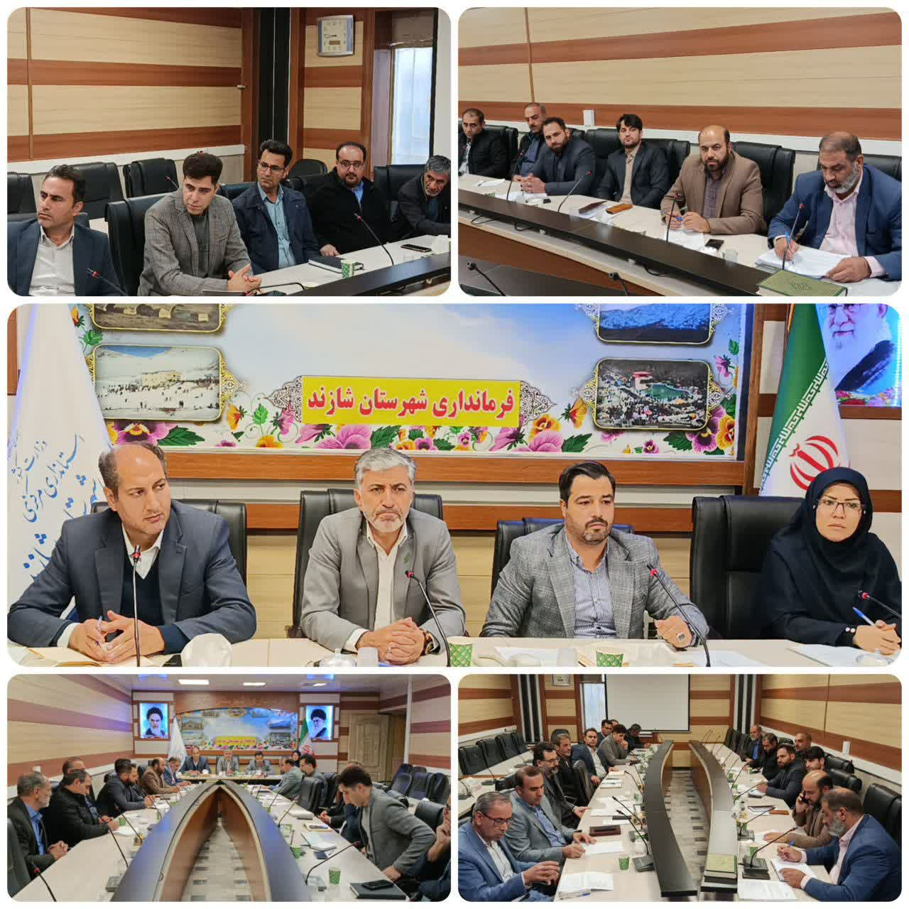 هفتمین جلسه آرد و نان و ششمین جلسه تنظیم بازار شازند برگزار شد