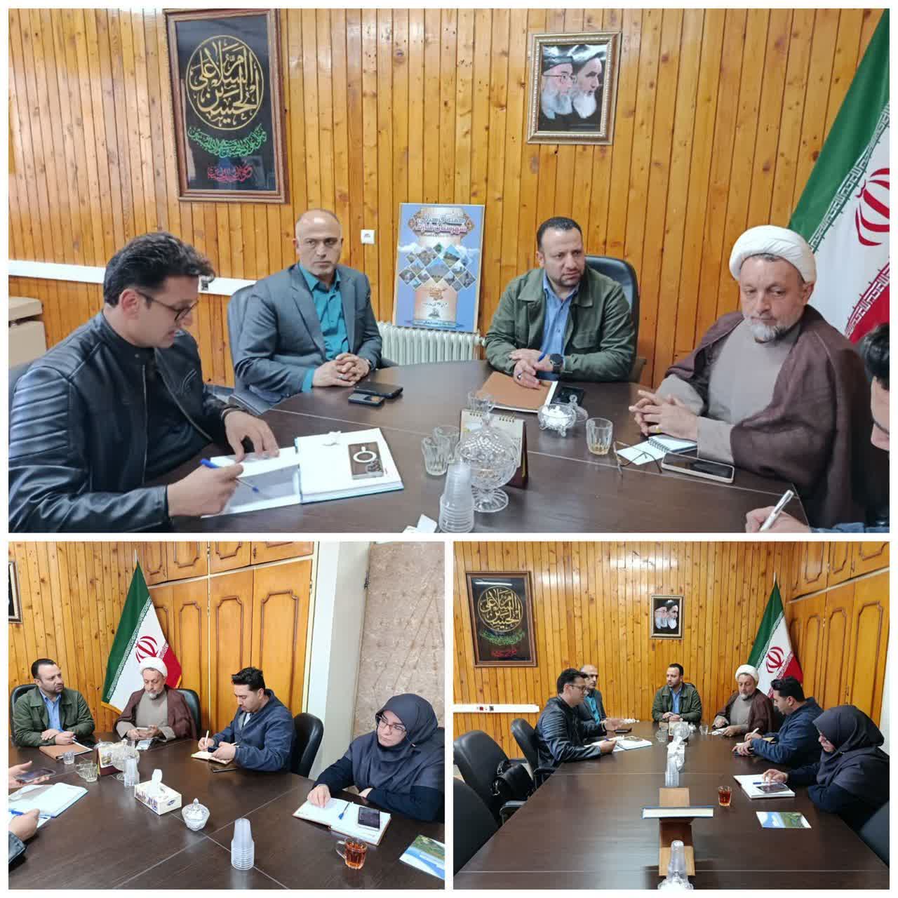 جلسه هماهنگی برگزاری اختتامیه دومین هفته فرهنگی شازند