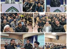 تجلیل از خدمات سرهنگ محمد رضایی در آیین تکریم و معارفه