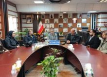 مراسم تکریم و معارفه سرپرست شبکه بهداشت و درمان شهرستان شازند برگزار شد