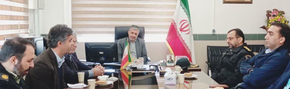 جلسه بررسی و رسیدگی به مسائل مدیریت بخش سربند