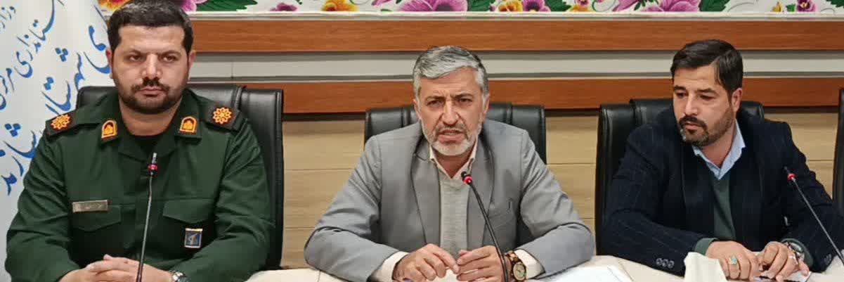 دومین جلسه هماهنگی برنامه‌های دهه مبارک فجر در شهرستان شازند برگزار شد