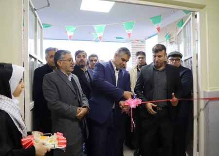 مدرسه ۶ کلاسه شهدای پالایشگاه در سرسختی سفلی شازند افتتاح شد 