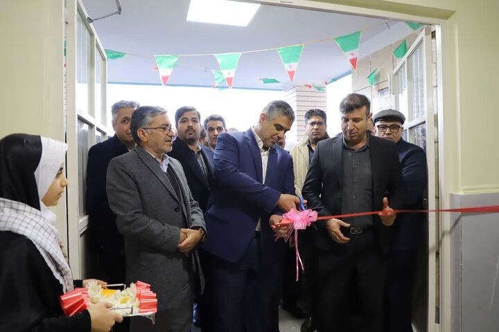 مدرسه ۶ کلاسه شهدای پالایشگاه در سرسختی سفلی شازند افتتاح شد 